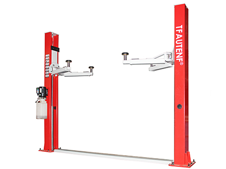 <b>TF-B40 two post car lift with floor plate</b>