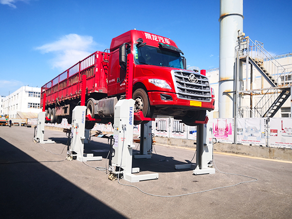 Why choose heavy duty truck lift repair truck