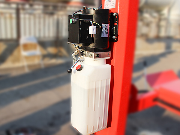 Power unit of four-post car lift
