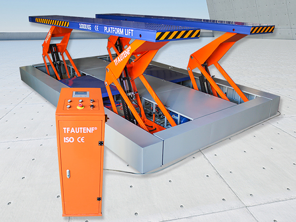 Heavy-duty platform truck lift